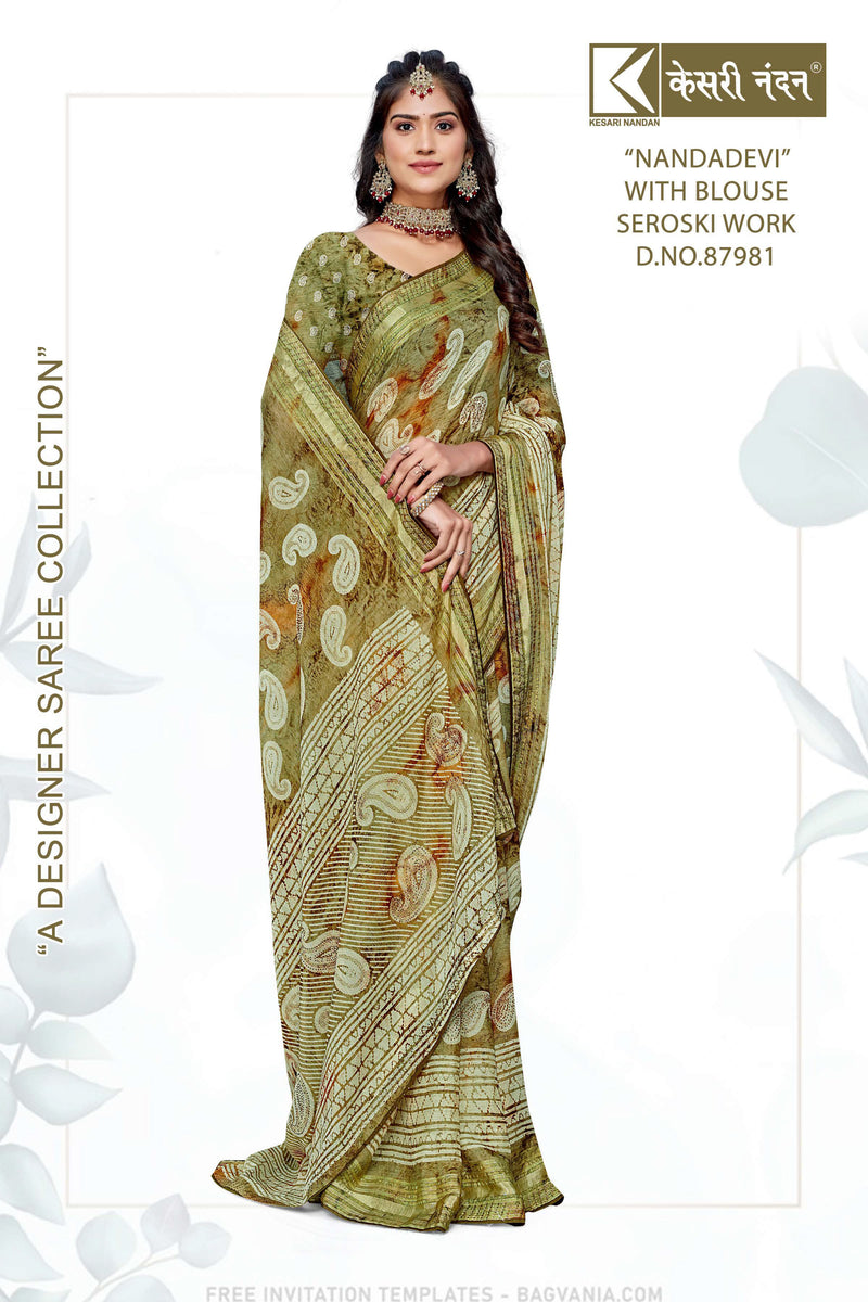 NANDADEVI 87981-86 (6 PCS) – Kesari Nandan Saree Pvt Ltd